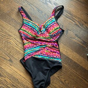 Barely worn, perfect condition miraclesuit one piece